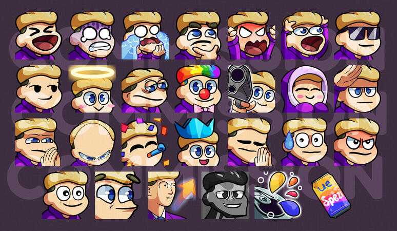 Huebi Emotes Huebi Emotes