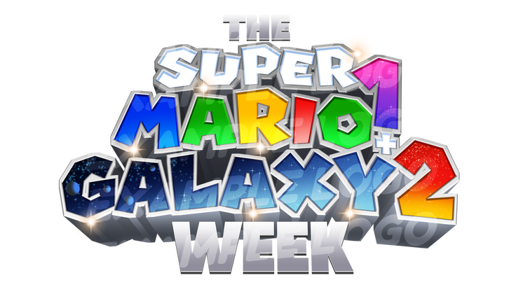 The Super Mario Galaxy 1+2 Week Logo